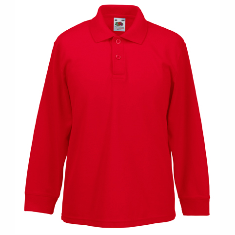 63201-65/35 KIDS LONG SLEEVE POLO